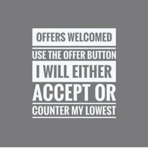 OFFERS WELCOMED! 😁💰💰💰